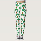 Palm Tree - Benutzerdefinierte Leggings (Vorderseite)
