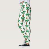 Palm Tree - Benutzerdefinierte Leggings (Links)