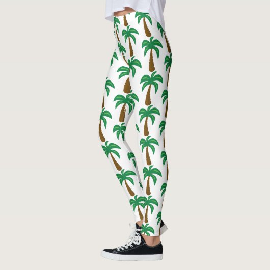 Palm Tree - Benutzerdefinierte Leggings (Links)