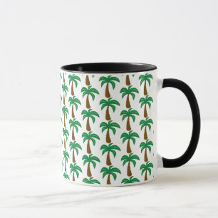 Palm Tree - Black 11 oz Combo Tasse