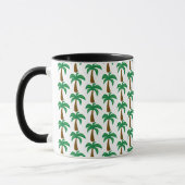 Palm Tree - Black 11 oz Combo Tasse (Links)