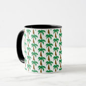 Palm Tree - Black 11 oz Combo Tasse (Vorderseite Links)