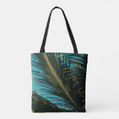 Palm Tree Blätter M Tote Bag Tasche (Rückseite)