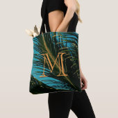 Palm Tree Blätter M Tote Bag Tasche (Von Nahem)