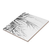 Palm Tree Blätter Minimalismus Sketch Fliese (Seite)