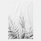 Palm Tree Blätter Minimalismus Sketch Geschirrtuch (Vertikal)