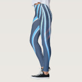 Palm Tree Blätter Minimalismus Sketch Leggings (Links)