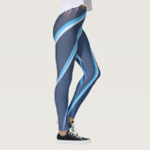 Palm Tree Blätter Minimalismus Sketch Leggings (Rechts)