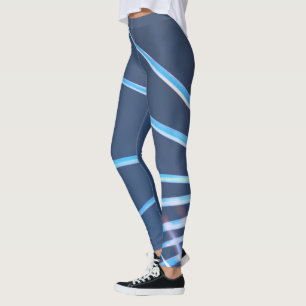 Palm Tree Blätter Minimalismus Sketch Leggings