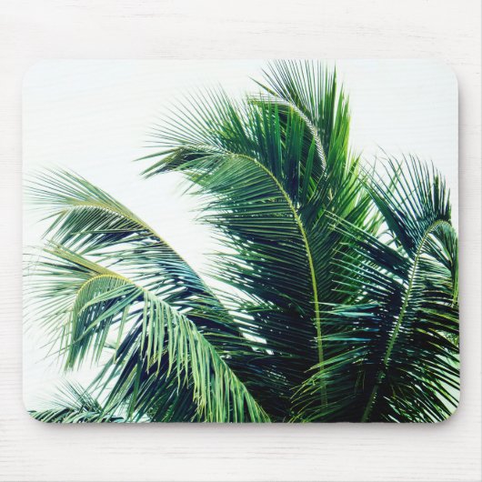 Palm Tree Blätter Mousepad (Vorne)