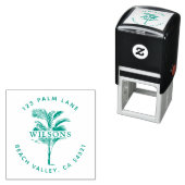 Palm Tree Blätter Permastempel (Beispiel)