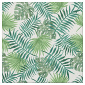 Palm Tree Blätter Tropical Green Pattern Stoff (Muster)