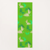 Palm Tree Blätter Tropical Pattern Yoga Mat Yogamatte (Vorderseite)