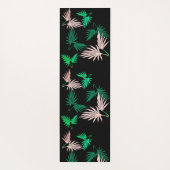 Palm Tree Blätter Tropical Pattern Yoga Mat Yogamatte (Rückseite)