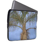 Palm Tree Blue Sky Laptop Sleeve (Vorne Rechts)