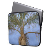 Palm Tree Blue Sky Laptop Sleeve (Vorderseite Links)