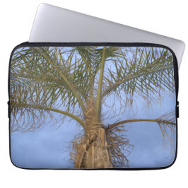 Palm Tree Blue Sky Laptop Sleeve