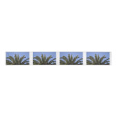 Palm Tree Blue Sky Tropical Ripsband (Vorderseite)