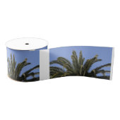 Palm Tree Blue Sky Tropical Ripsband (Spule)