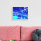 Palm Tree Blues Leinwanddruck (Insitu (Wohnzimmer))