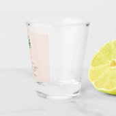 Palm Tree Blush Junggeselinnen-Abschied Schnapsglas (Rechts)