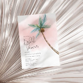 Palm Tree Bridal Dusche Einladung