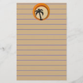 Palm Tree Briefpapier (Vorderseite)