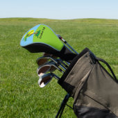 Palm Tree Cartoon Golf Head Cover Headcover (In SItu)