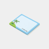 Palm Tree Cartoon Postit Notes Post-it Klebezettel (angewinkelt)