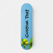 Palm Tree Cartoon Skateboard (Vorne)