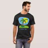 Palm Tree Cartoon T - Shirt (Vorne ganz)