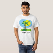 Palm Tree Cartoon T - Shirt (Vorne ganz)