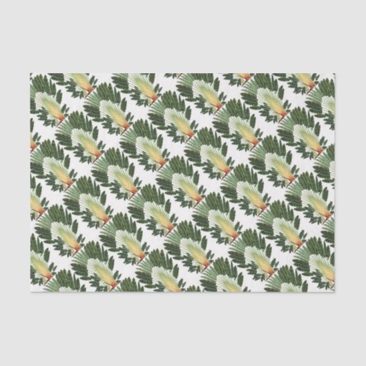 Palm Tree Chic Seidenpapier (Vorderseite)