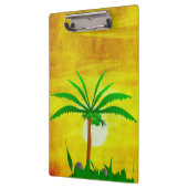 Palm Tree Clipboard Klemmbrett (Links)