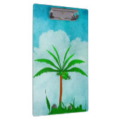 Palm Tree Clipboard Klemmbrett (Rechts)