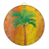 Palm Tree Dart Board Dartscheibe (vorne)