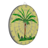 Palm Tree Dartscheibe (Vorderseite Links)