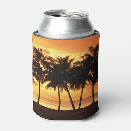 Palm Tree Daydream Can Cooler Dosenkühler (Kanne Vorderseite)