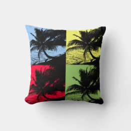 Palm Tree Design Kissen