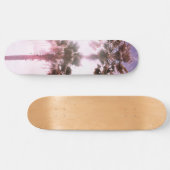 Palm Tree Duo #1 #wall #art Skateboard (Horizontal)