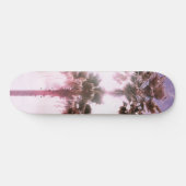 Palm Tree Duo #1 #wall #art Skateboard (Horizontal)