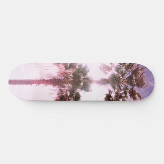 Palm Tree Duo #1 #wall #art Skateboard (Horizontal)