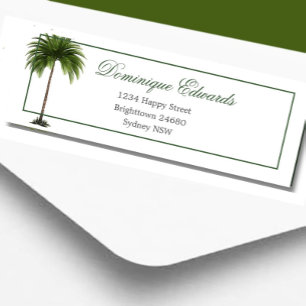 Palm Tree Elegante Moderner Chic