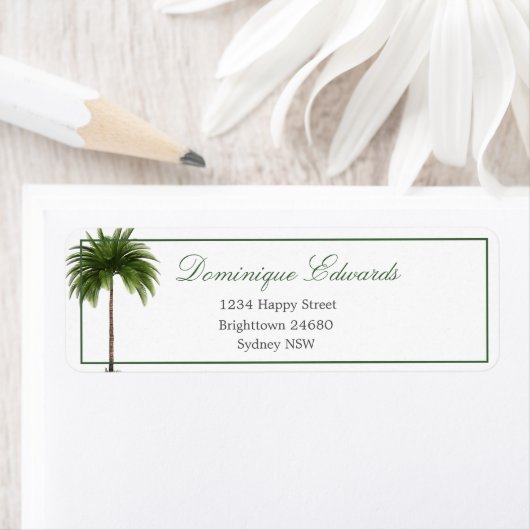 Palm Tree Elegante Moderner Chic (Insitu)