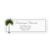 Palm Tree Elegante Moderner Chic (Vorne)