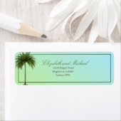 Palm Tree Elegante Moderner Grüner Chic (Insitu)