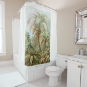 Palm Tree Ernst Haeckel Duschvorhang (Beispiel)