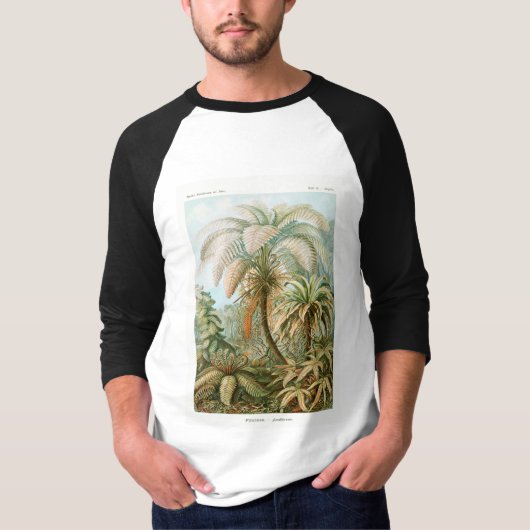 Palm Tree Ernst Haeckel T-Shirt (Vorderseite)