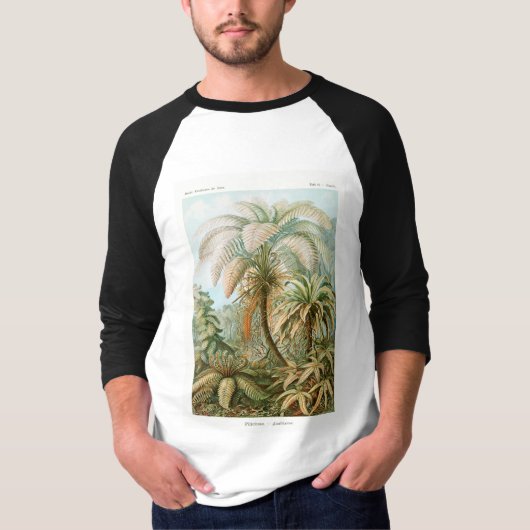 Palm Tree Ernst Haeckel T-Shirt (Vorderseite)