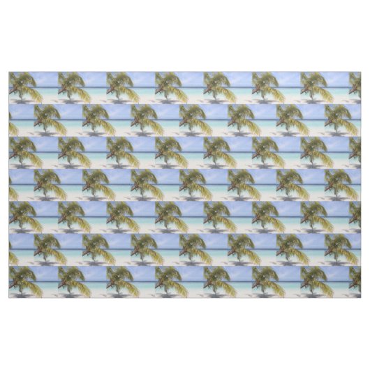 Palm Tree Fabric Stoff (Fat Quarter (45,7 x 55,9 cm))